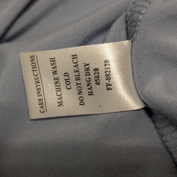 Free Fly Dress Women's Size Small Bamboo Flex Pocket Cays Blue Stretch Summer - Picture 11 of 11